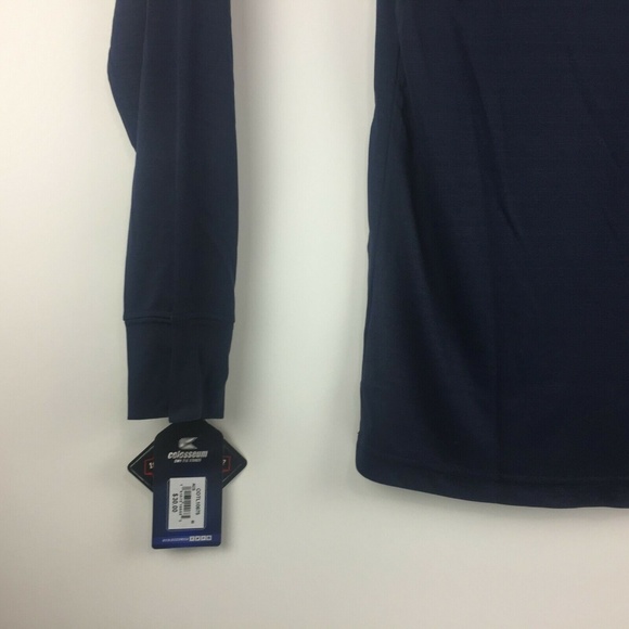 Auburn Tigers Long Sleeve Navy T-Shirt Polyester - Picture 7 of 8